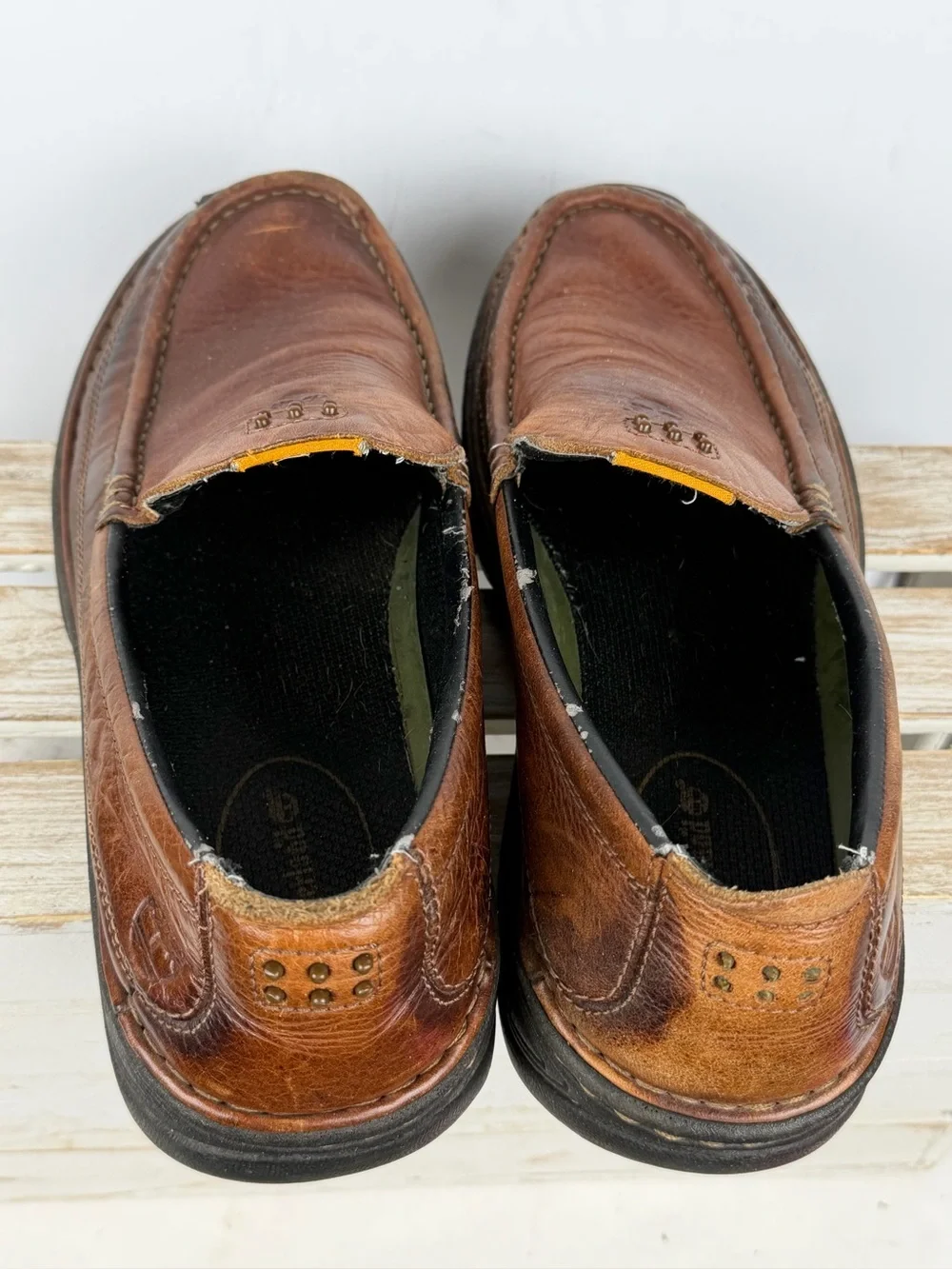 Timberland brown leather